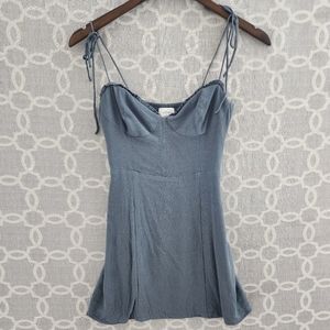 Wilfred Spaghetti Tied shoulder Mini Dress 4